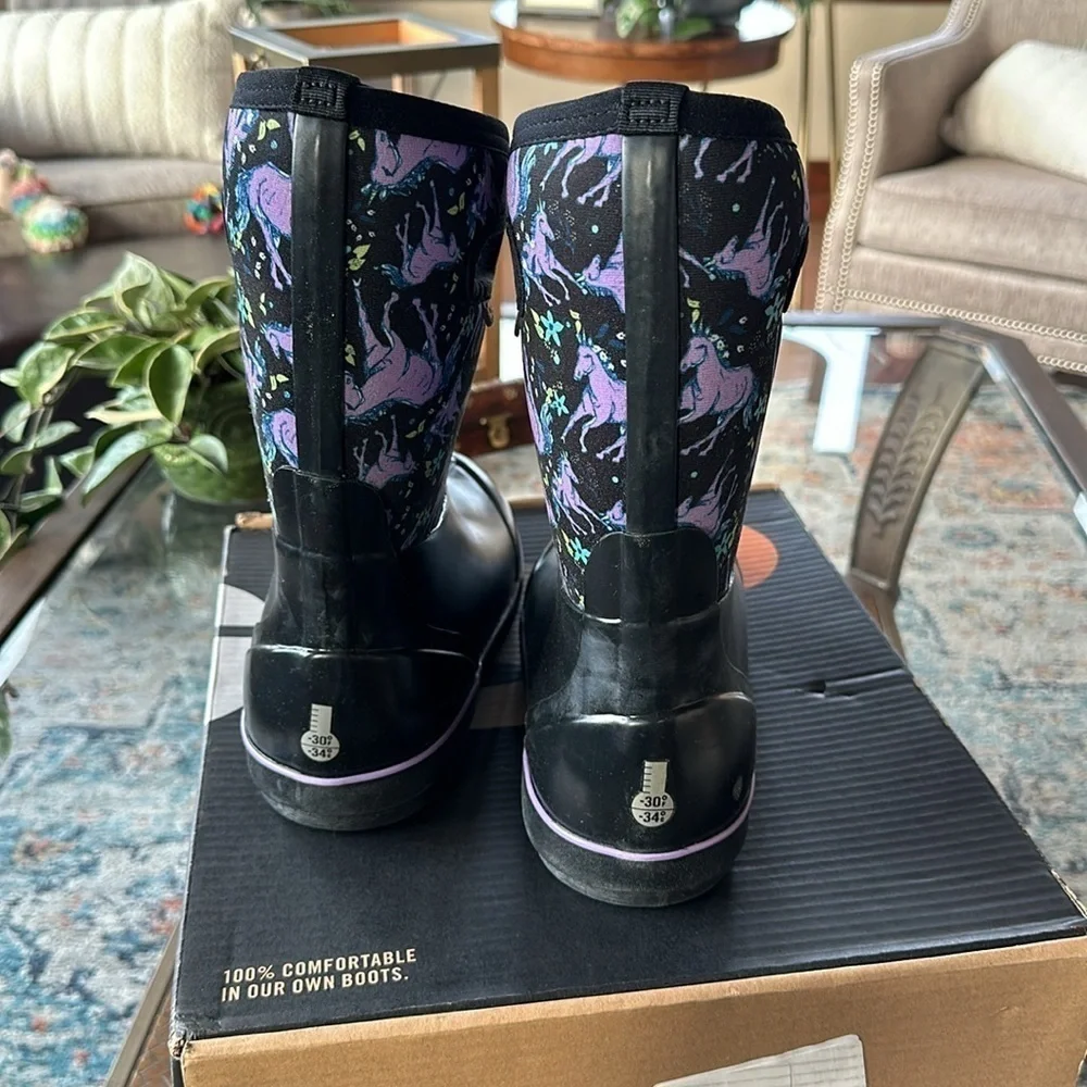 Bogs Kids Classic II Unicorn Awesome (Toddler/Little Kid/Big Kid) size 7 new